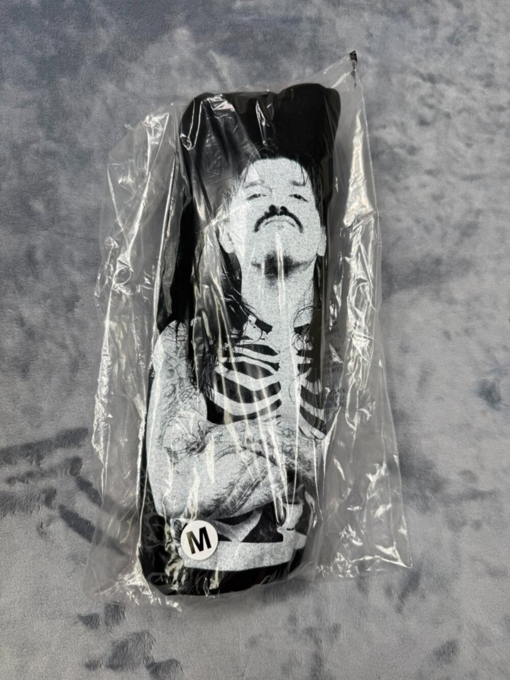 WWE Civil Regime Dom Mysterio T Shirt Medium OS In Original Burrito Bag